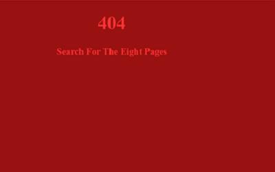 404: Search For The Missing Pages