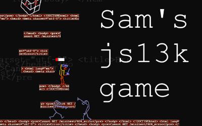 sam's js13k game 