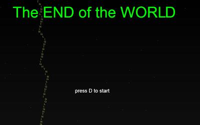 The END of the WORLD