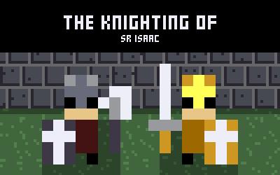 The Knighting of Sr Isaac