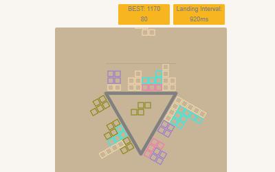 Tritetris - A game that extends from Tetris
