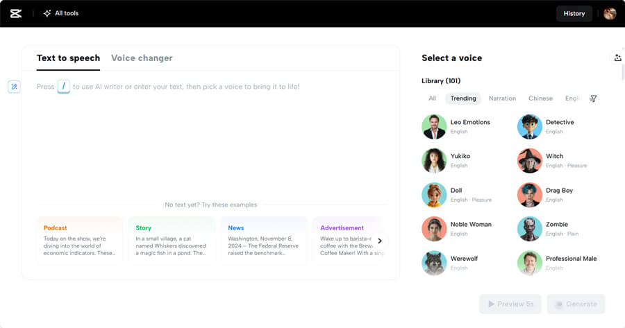 Customizing Templates with Included Creative Tools