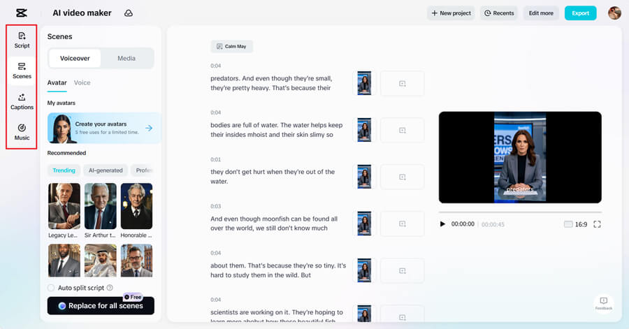 Step 2: Create a video