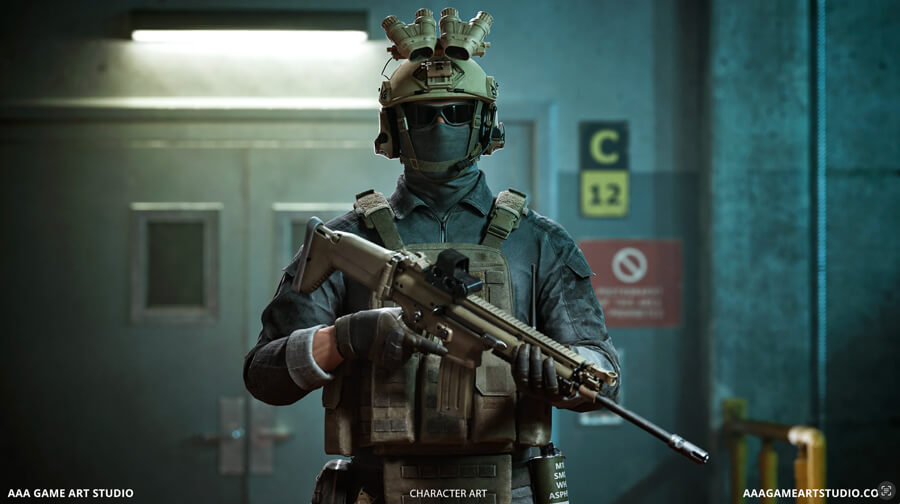 3D Character Design and Why AAA Game Art Studio Does It Best