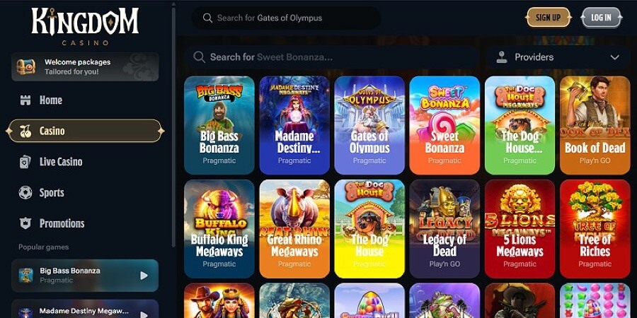 Kingdom Casino - Best Overall