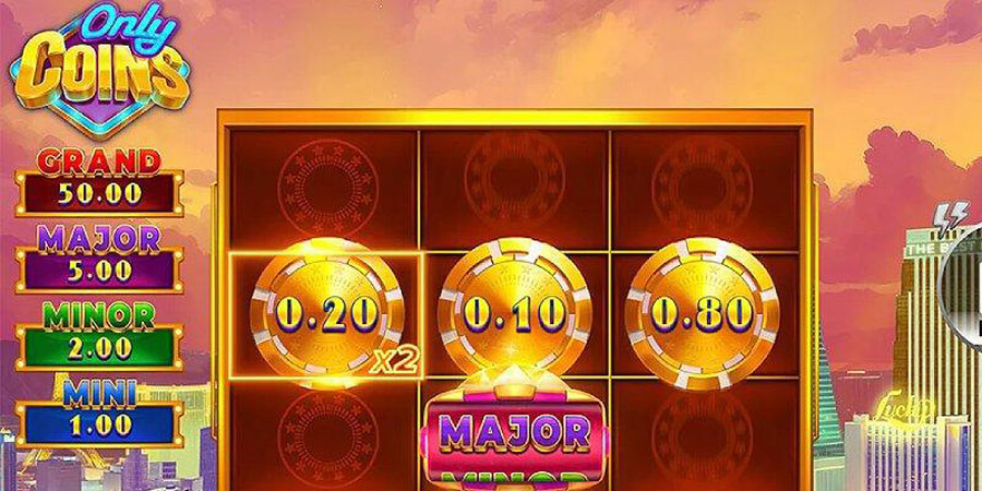 Only Coins at SkyCrown - Best Classic Pokie for Steady Players