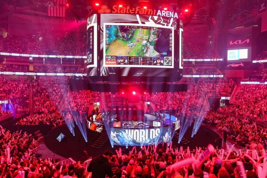 Championship match esport