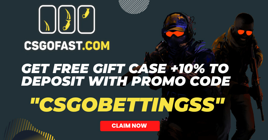 CSGOFast Promo Code “CSGOBETTINGSS” – Claim Your Free Gift Case & 10% Bonus