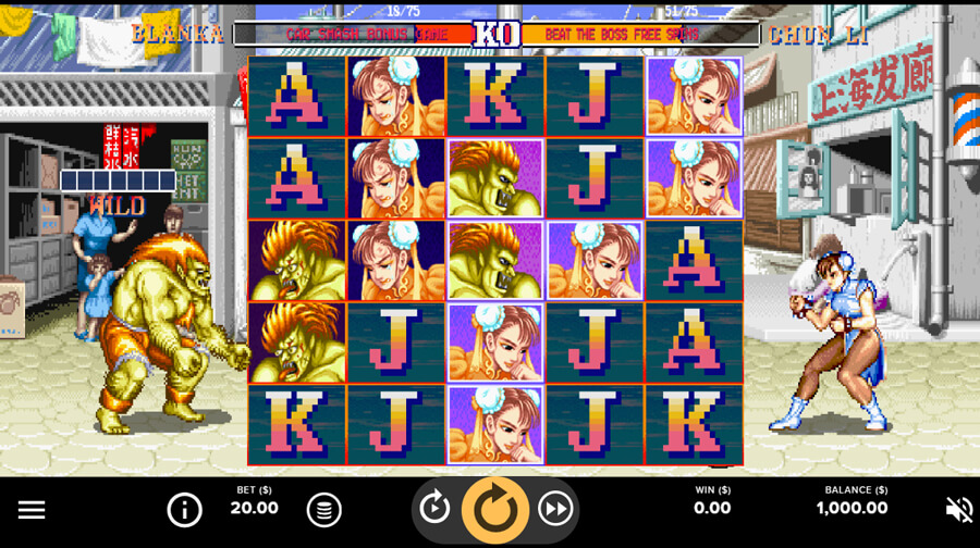 Street Fighter II: The World Warrior Slot