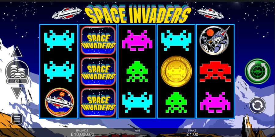 Space Invaders Slot Game