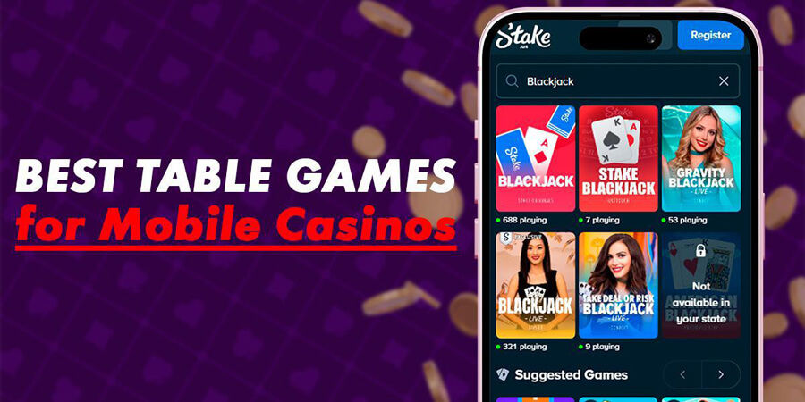 Best Table Games for Mobile Casinos