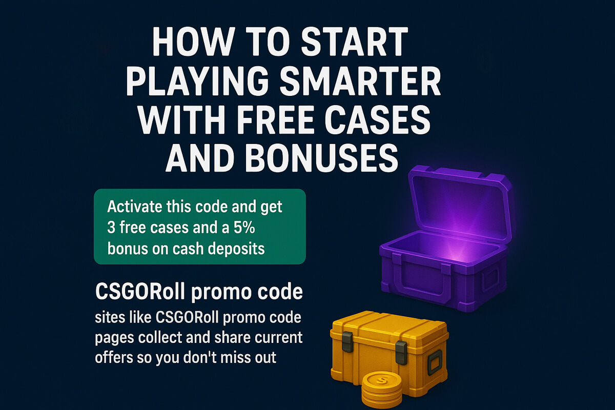 How to Start Playing Smarter With Free Cases and Bonuses