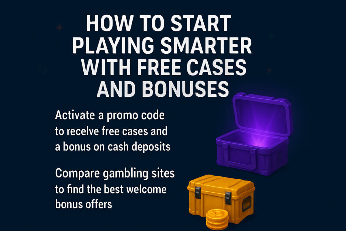 Start Smarter With Free Cases and Deposit Bonuses