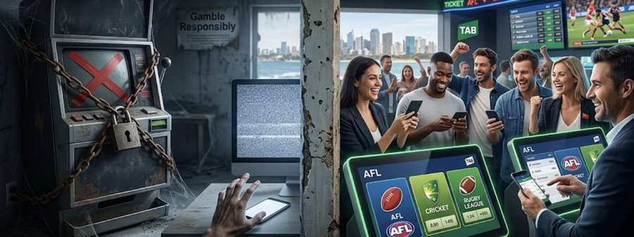 Why Australia Still Bans Online Casino Play While Allowing Sports Betting